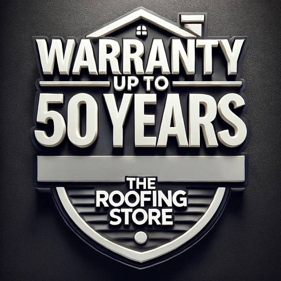50-Year Warranty on Steel Roofing and Cladding Warranty of up to 50 years for The Roofing Store’s steel roofing and cladding products.